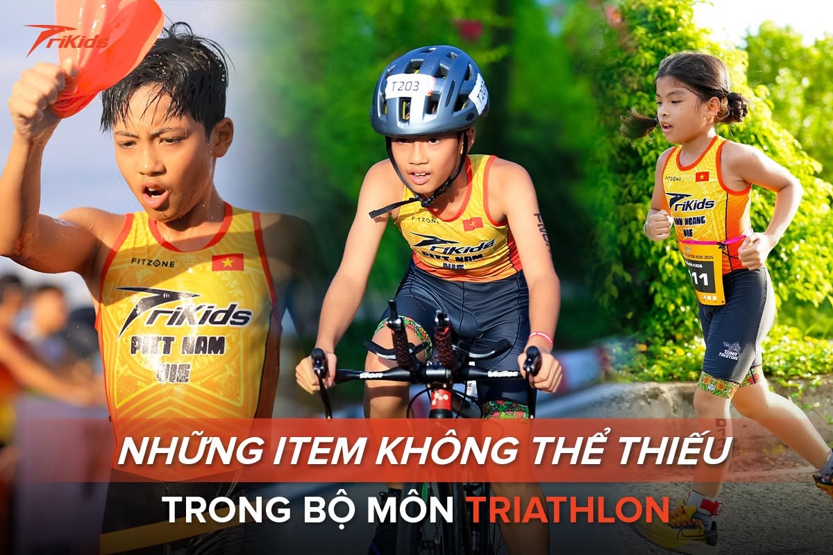 Những item không thể thiếu trong bộ môn Triathlon