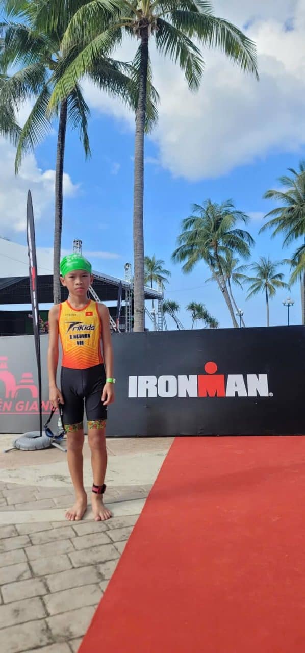 Chúc mừng bạn Mèo nhà Trikids kết thúc cự ly Ironkid sáng nay trọn vẹn vui vẻ xinh tươi!
