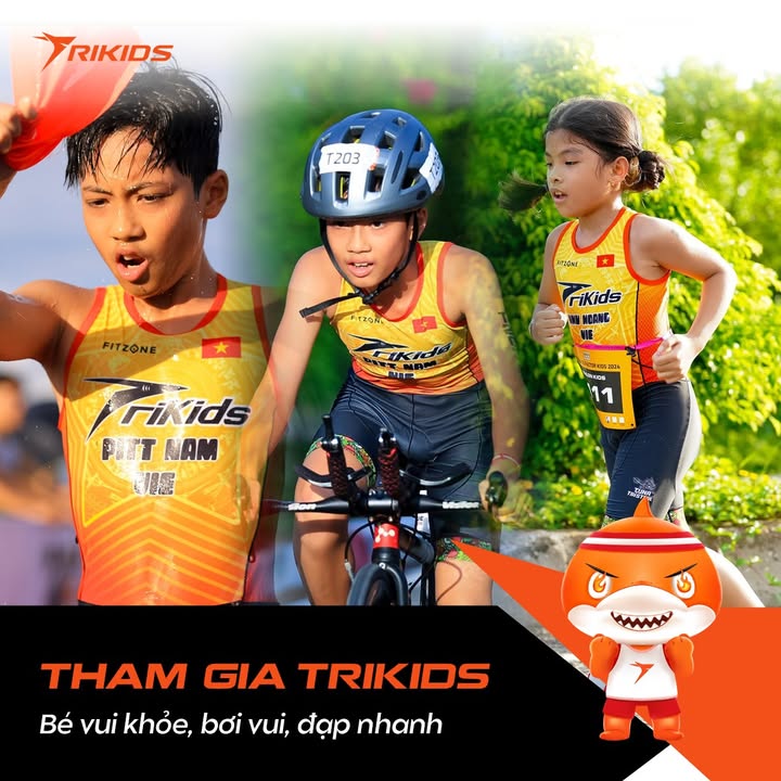 Coaching Triathlon cho bé – Để bé khỏe mạnh & năng động mỗi ngày 💪