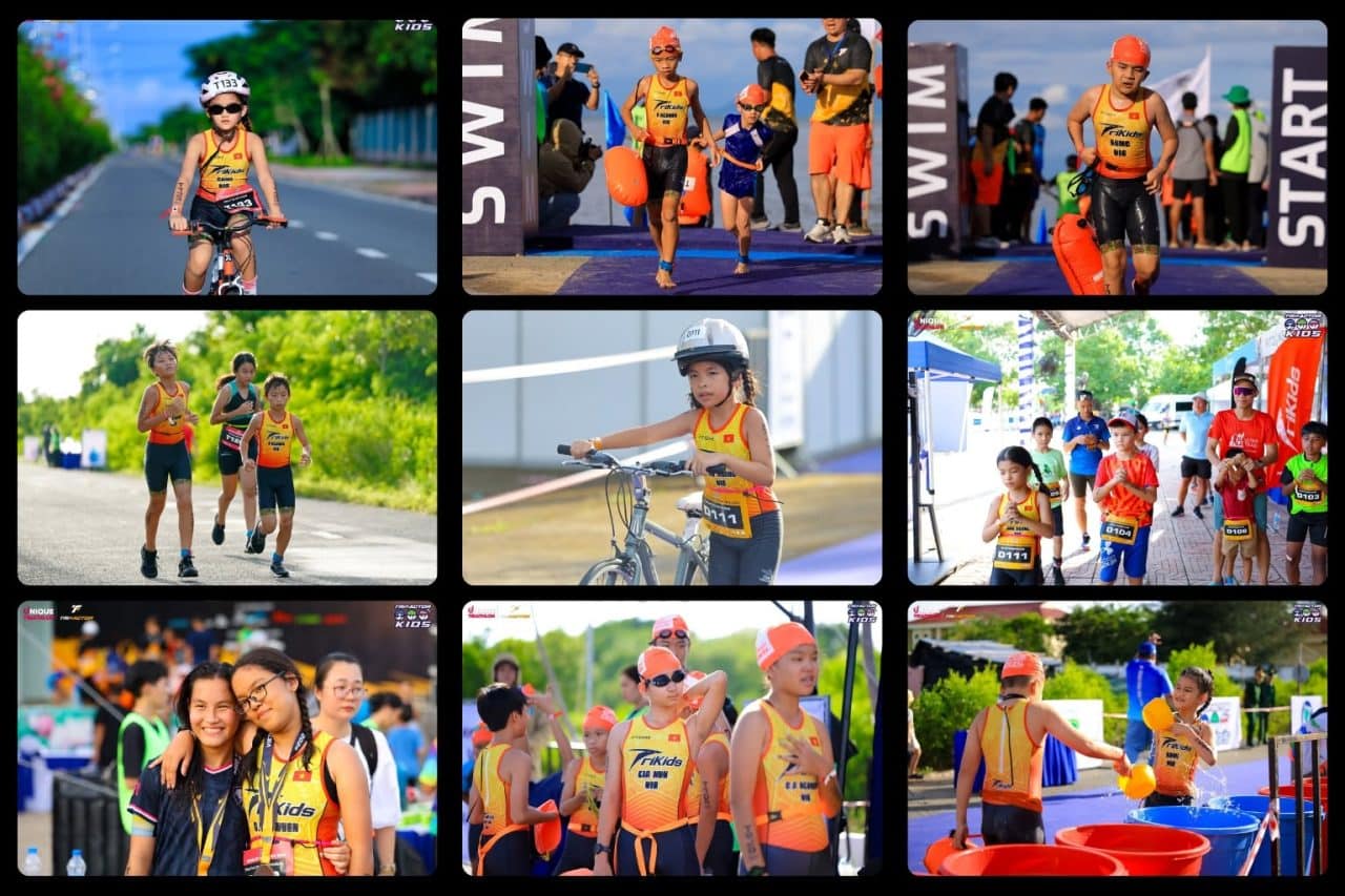 Nhật ký tiến bộ Triathlon cho trẻ: mẫu trao đổi phụ huynh và HLV