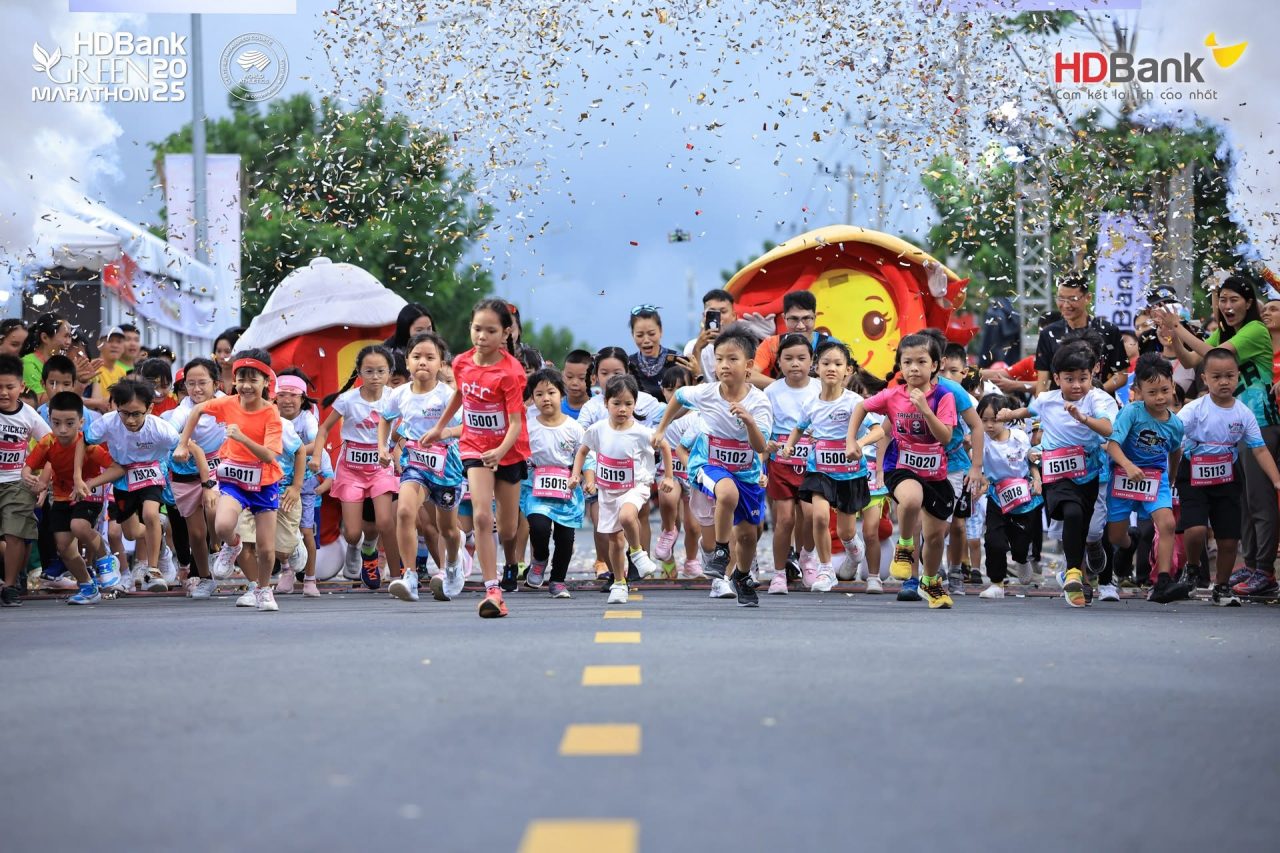 CÁC "CHIẾN BINH" TRIKIDS TIẾP TỤC TỎA SÁNG TẠI "ĐƯỜNG ĐUA XANH" HDBANK!