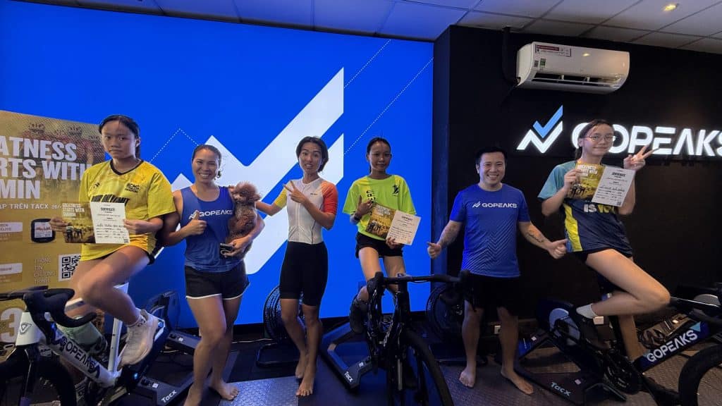 TriKids đạp trainer trong không khí vui vẻ