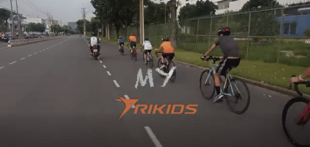 Buổi đạp xe Trikids