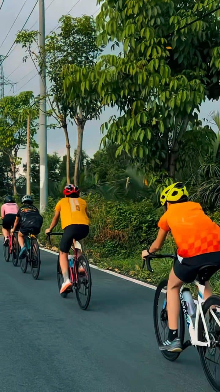 Hoàn thành buổi tập tại Cần Giờ. 🌿🚴‍♂️🏃‍♂️